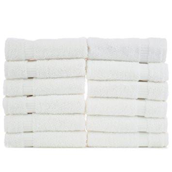 12 Everyday Towels 13" X 13"