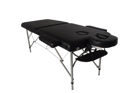 Portable Aluminum Massage Bed with Head Rest